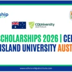 CQU Scholarships 2026 | Central Queensland University Australia