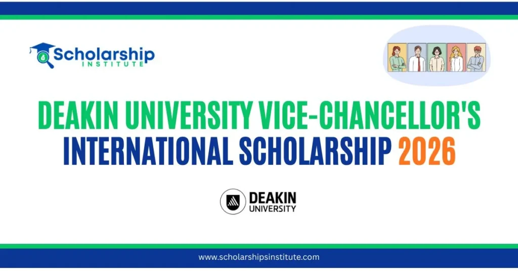 Deakin University Vice-Chancellor's International Scholarship