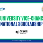 Deakin University Vice-Chancellor’s International Scholarship 2026