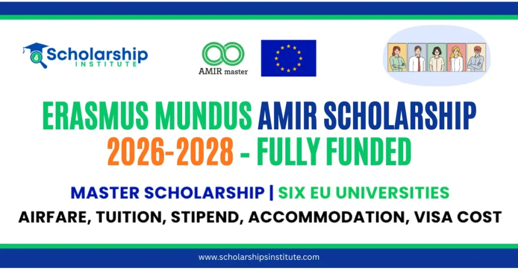 Erasmus Mundus AMIR Scholarship
