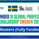 Fully Funded SI Global Professionals Scholarship Sweden 2026