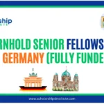 Georg Arnhold Senior Fellowship 2027 in Germany (Fully Funded)
