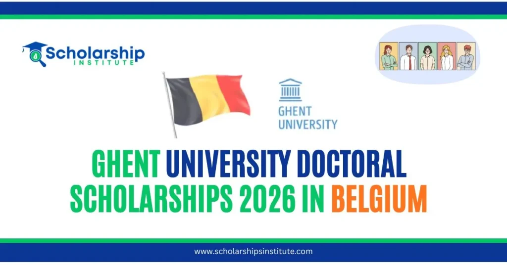 Ghent University Doctoral Scholarships 2026