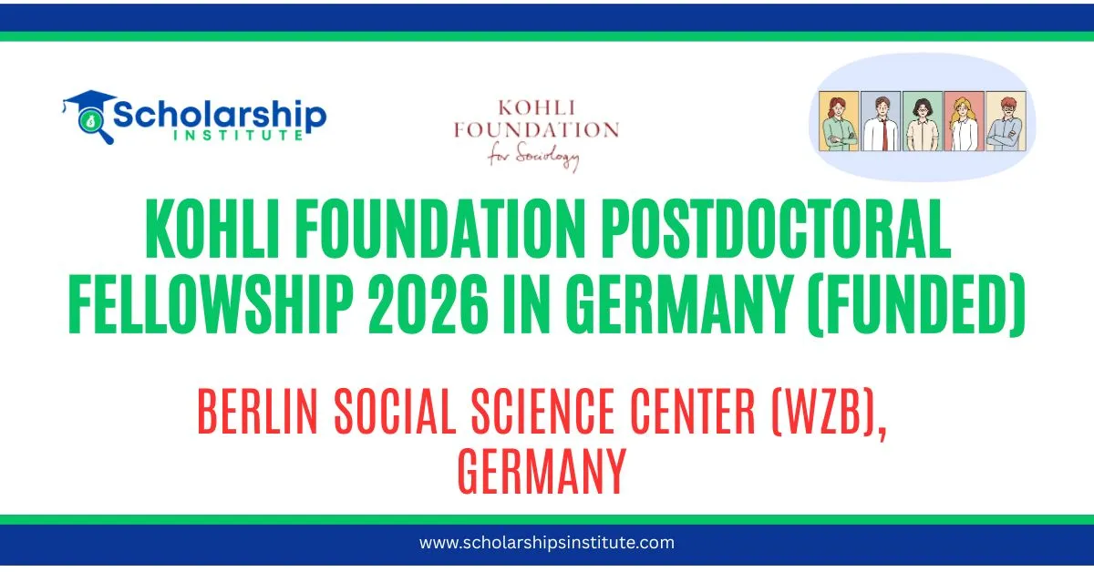 Kohli Foundation Postdoctoral
