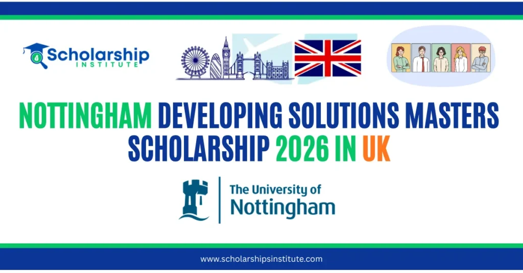 Developing Solutions Masters Scholarship