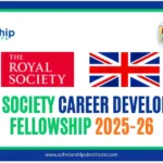Royal Society Career Development Fellowship 2025-26