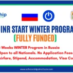 Russia JINR START Winter Program 2026 (Fully Funded)