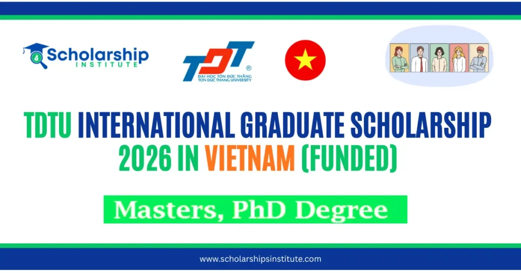 TDTU International Graduate Scholarship