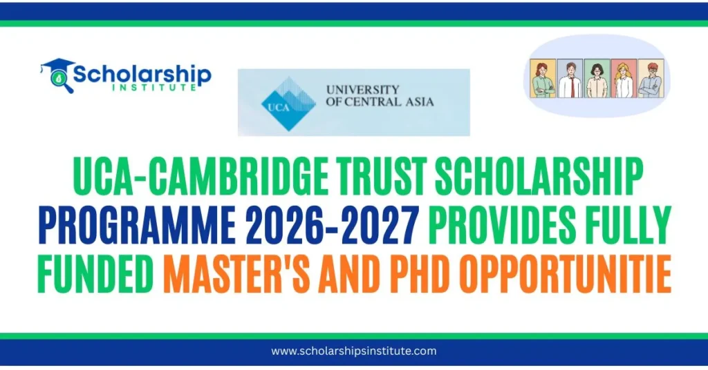 UCA-Cambridge Trust Scholarship Programme
