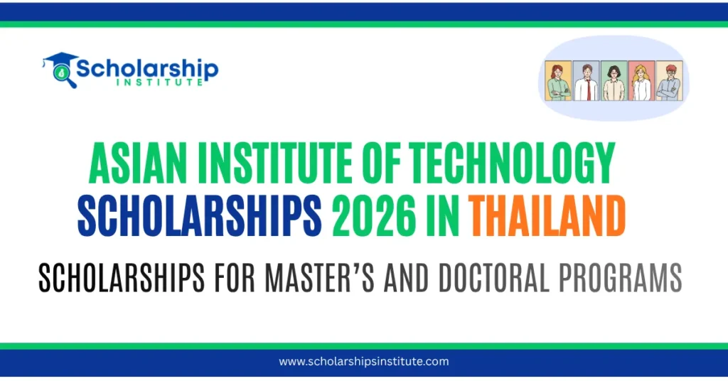 Asian Institute of Technology Scholarships 2026 in Thailand