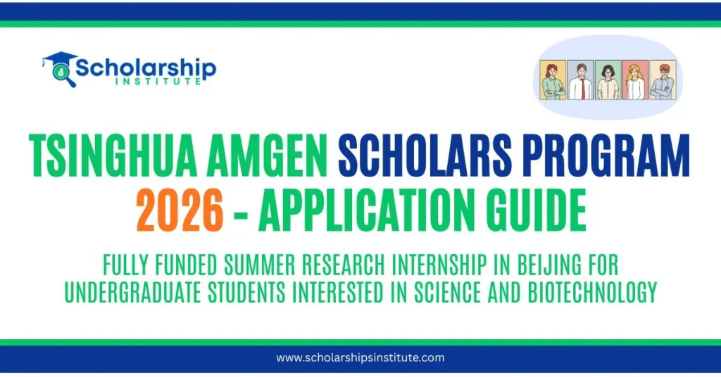 Tsinghua Amgen Scholars Program 2026 in China: Ultimate Guide for Applicants