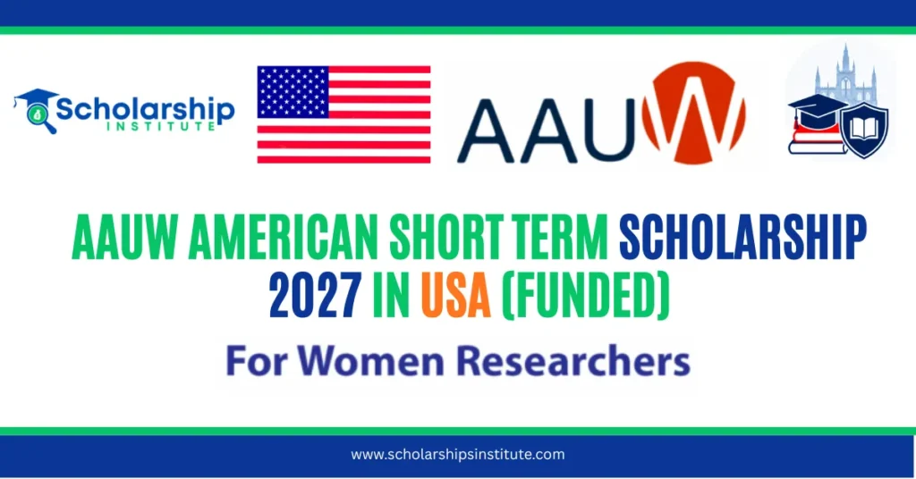 AAUW American Short Term Scholarship