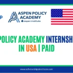 Aspen Policy Academy Internship 2026 in USA | Paid