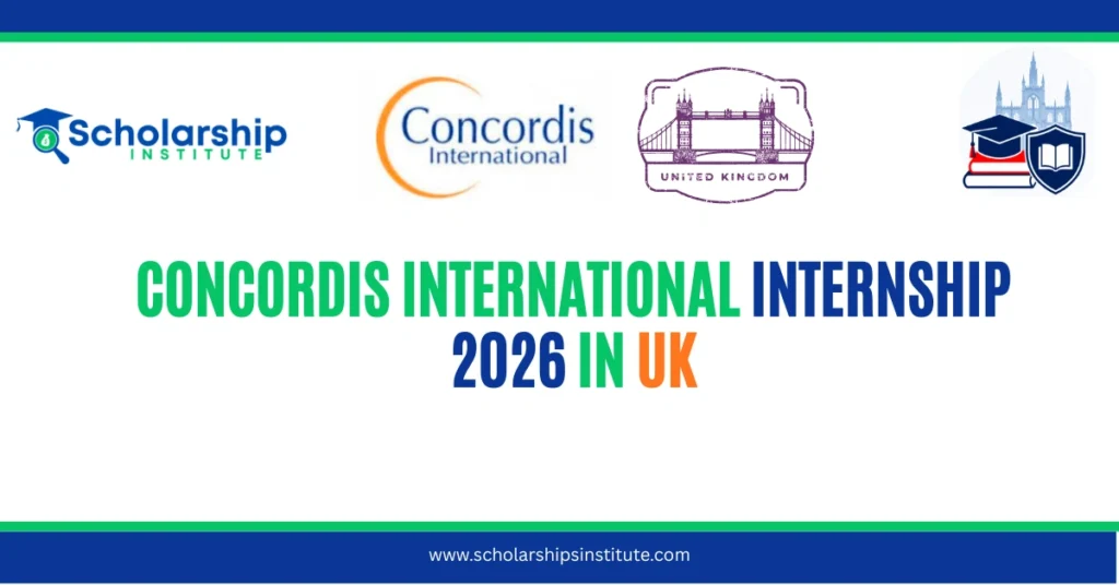 Concordis International Internship