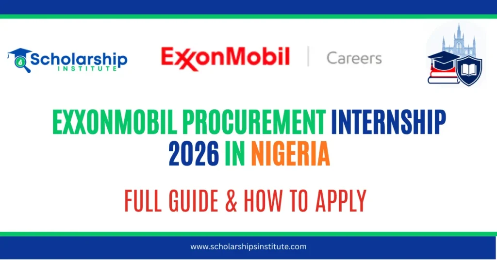 ExxonMobil Procurement Internship