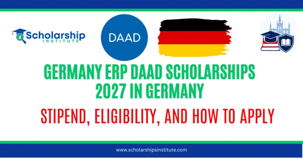 Germany ERP DAAD Scholarships