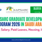 KAPSARC Graduate Development Program 2026 in Saudi Arabia