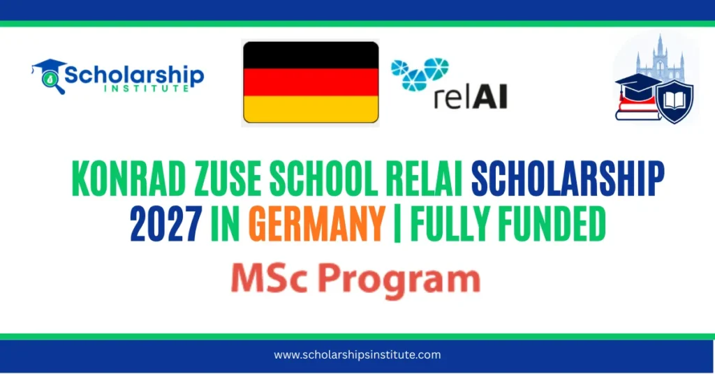 Konrad Zuse School relAI Scholarship