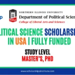 NIU Political Science Scholarship 2027 in USA: What NIU Actually Offers