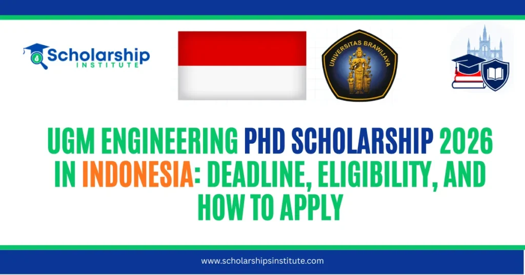 UGM Engineering PhD Scholarship