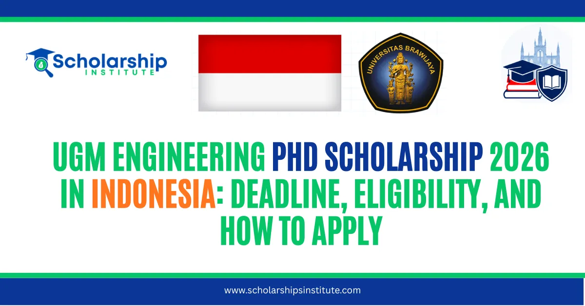UGM Engineering PhD Scholarship