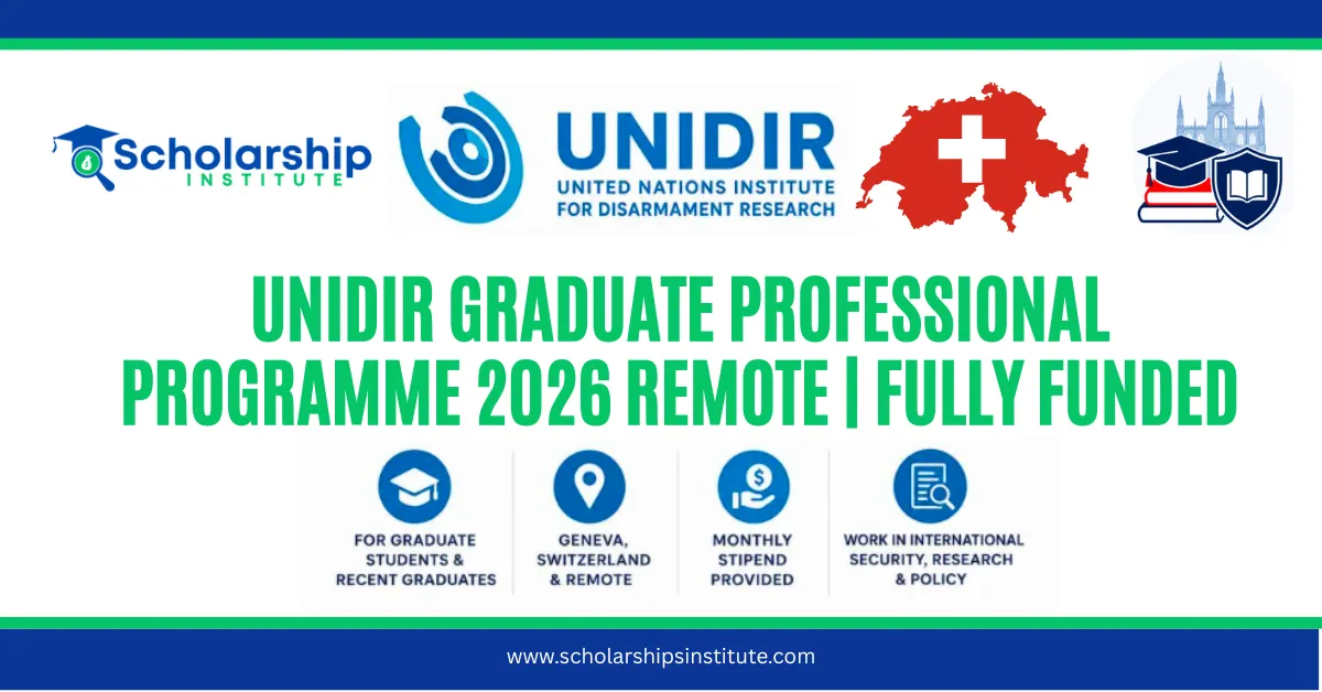 UNIDIR Graduate Professional Programme