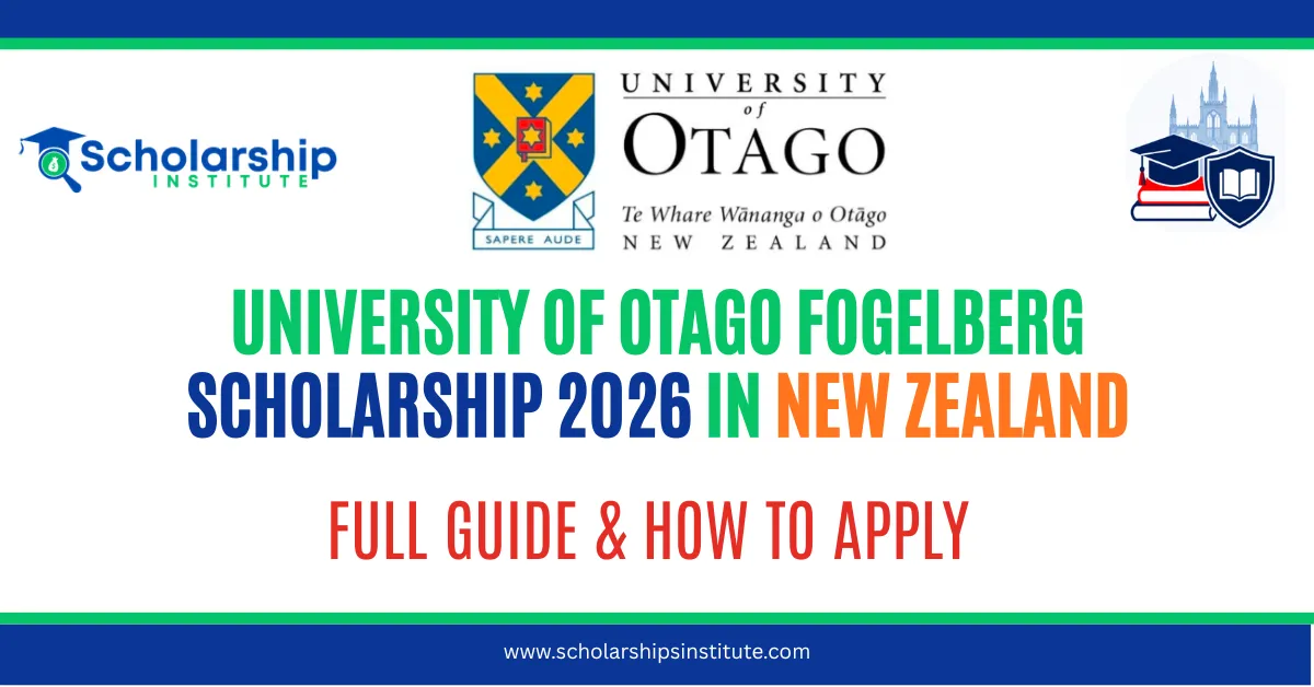 University of Otago Fogelberg Scholarship