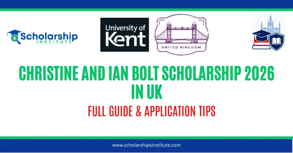 Christine and Ian Bolt Scholarship
