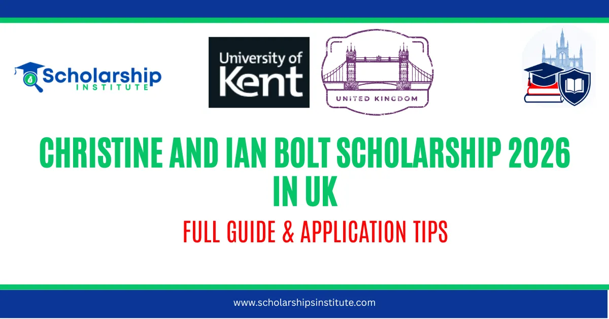 Christine and Ian Bolt Scholarship
