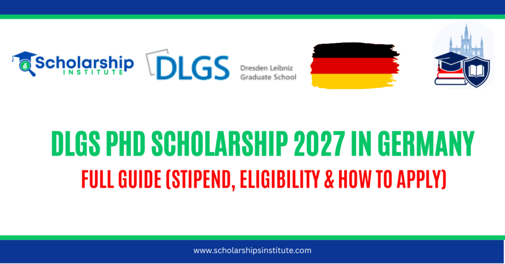 DLGS PhD Scholarship 2027 in Germany — Full Guide (Stipend, Eligibility & How to Apply)