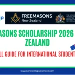Freemasons Scholarship 2026 in New Zealand — Full Guide for International Students