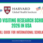 Harvard Visiting Research Scholarship 2026 in USA — for International Scholars