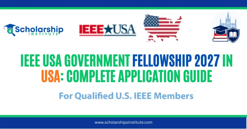 IEEE USA Government Fellowship 2027