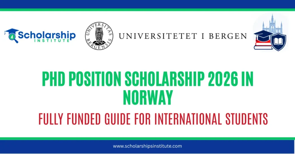 PhD Position Scholarship