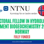 Postdoctoral Fellow in Hydrology and Catchment Biogeochemistry 2026 in Norway — Fully Funded