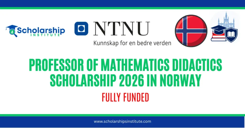 Professor of mathematics didactics Scholarship