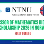 Professor of Mathematics Didactics Scholarship 2026 in Norway | PhD Guide