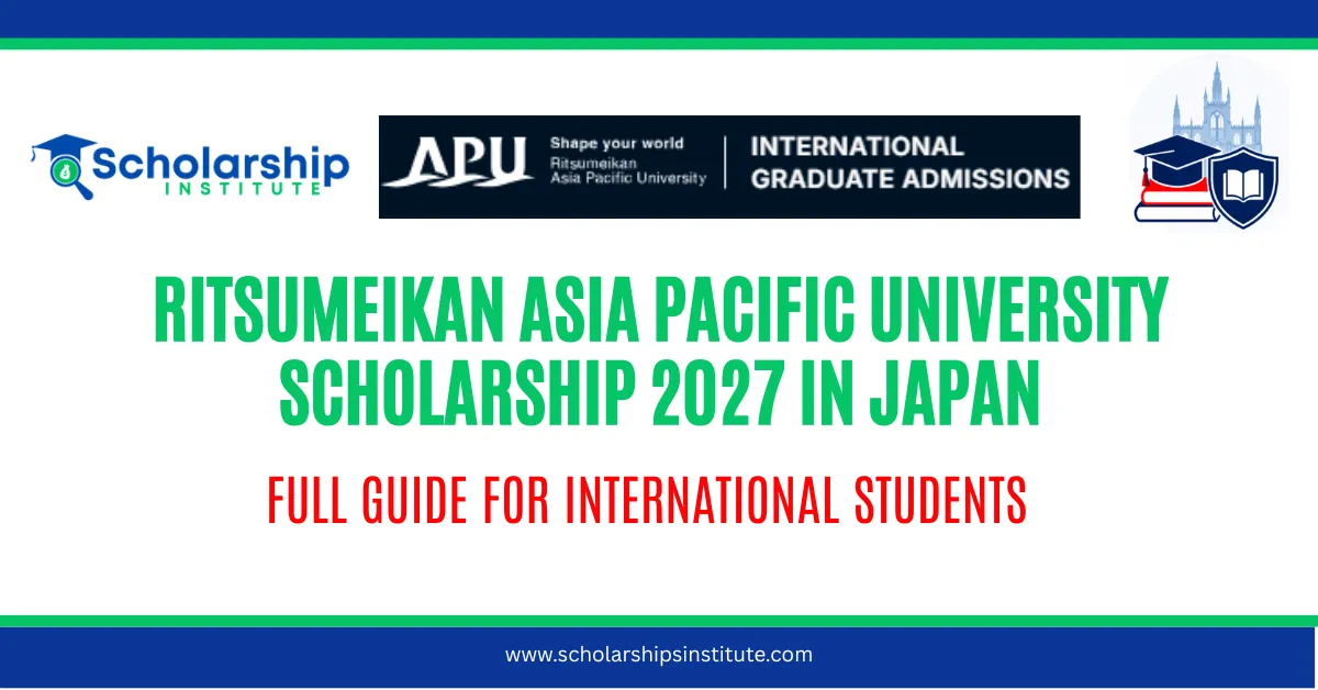 Ritsumeikan Asia Pacific University Scholarship