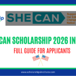 SHE-CAN Scholarship 2026 in USA — Full Guide for Applicants