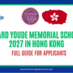 Sir Edward Youde Memorial Scholarship 2027 in Hong Kong — Full Guide for Applicants