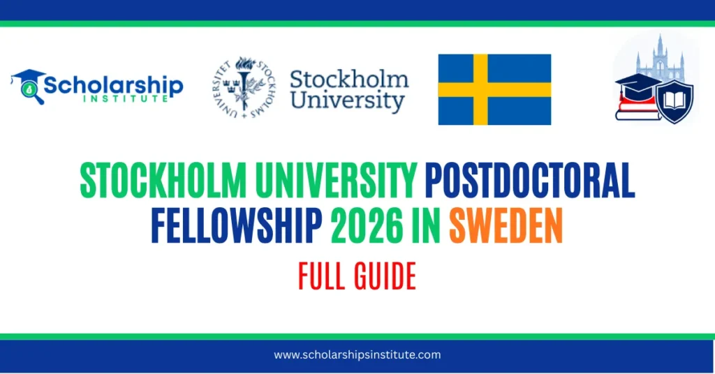 Stockholm University Postdoctoral Fellowship
