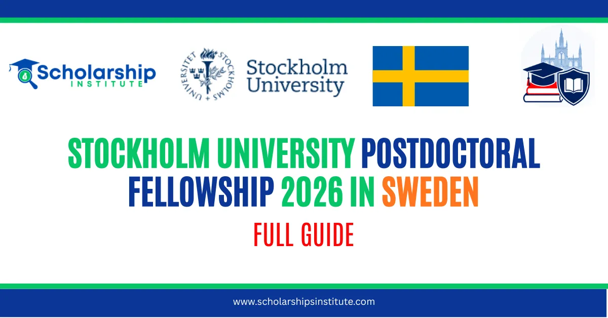 Stockholm University Postdoctoral Fellowship