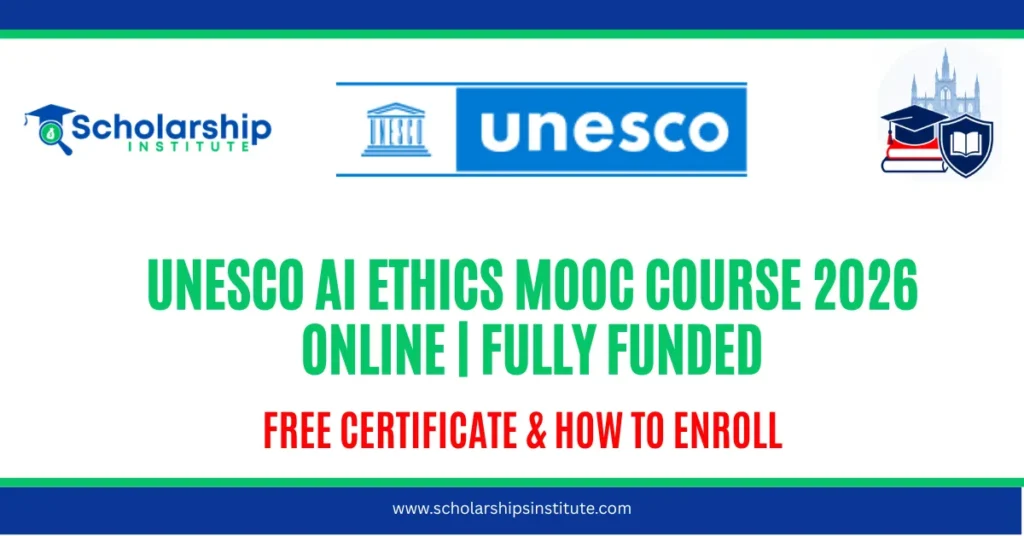 UNESCO AI Ethics MOOC Course 2026 Online — Free Certificate & How to Enroll