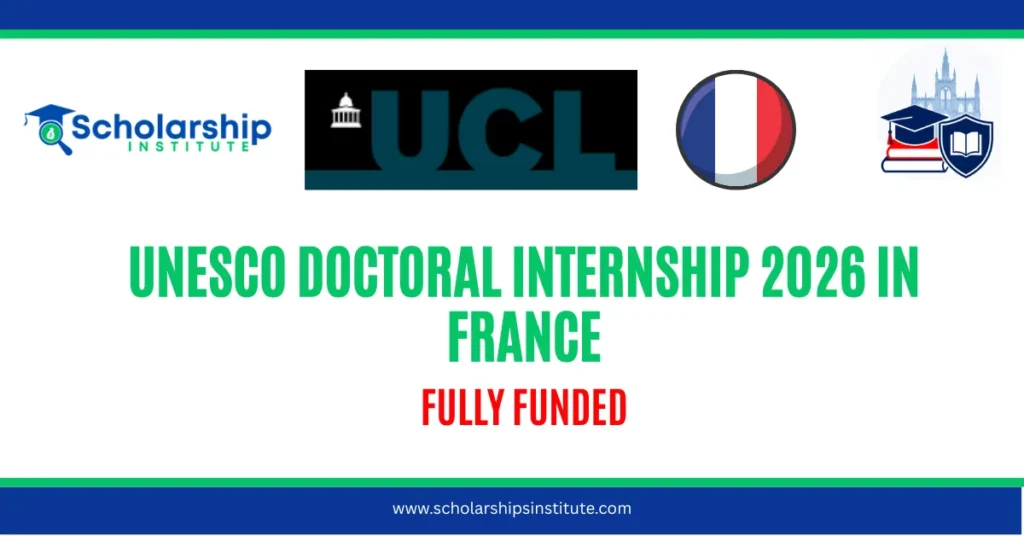 UNESCO Doctoral Internship