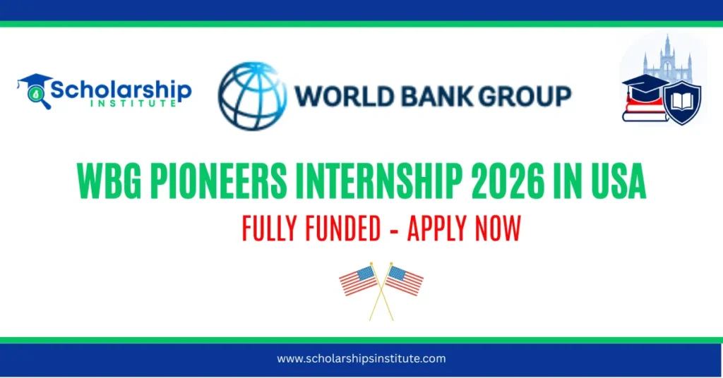 WBG Pioneers Internship