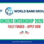 WBG Pioneers Internship 2026 in USA | Fully Funded – Apply Now