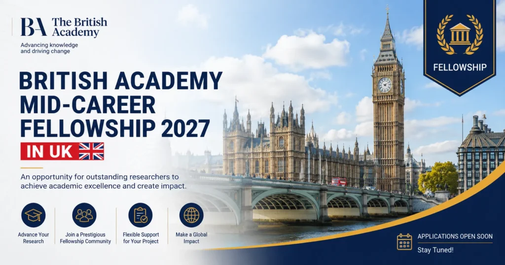 British Academy Mid-Career Fellowship