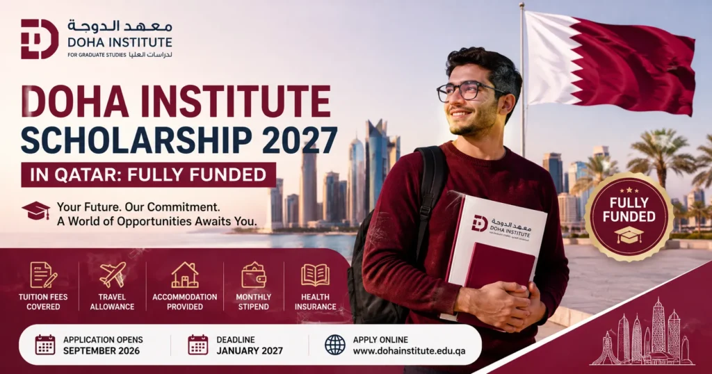 Doha Institute Scholarship 2027 in Qatar: Fully Funded Guide