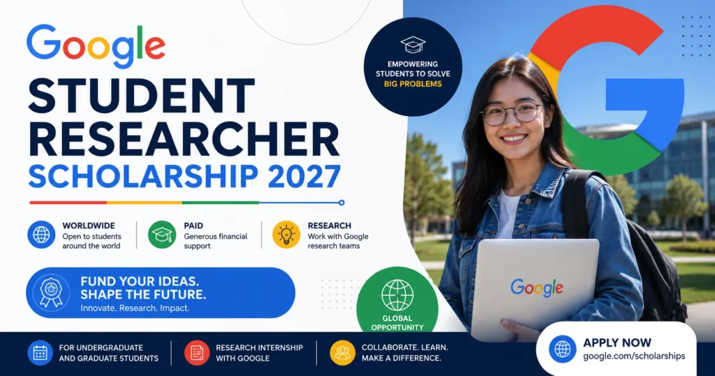 Google Student Researcher Scholarship
