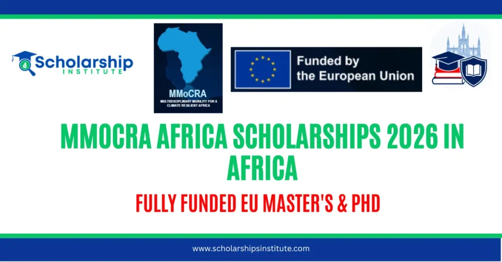 MMoCRA Africa Scholarships 2026 in Africa: Fully Funded EU Master’s & PhD